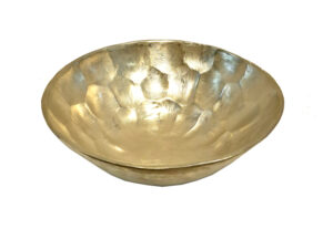 آجیل-خوری-آلومینیوم-گرد-سیلور-مدل-کندو-30-سانت