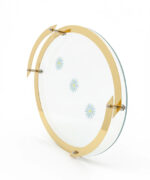 سینی-شیشه‌ای-بیضی-با-فریم-طلایی-3