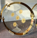 سینی‌های-وارداتی-شیشه‌ای-با-حاشیه‌های-طلایی-ورساچ