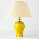 آباژور-رومیزی-زرد