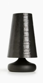 آباژور-رومیزی-مدرن-پایه‌-گرد-کلاسیک-مشکی