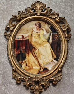 تابلو-نقاشی-کلاسیک-با-فریم-مجلل-بیضی-طلایی-آنتیک-(3)
