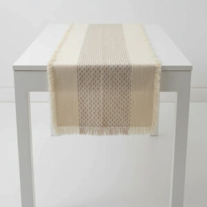 رانر-بافت-موج-ریشه‌دار-کرم-شیری-97-سانتی