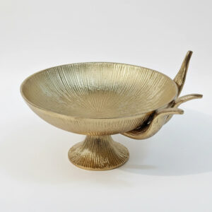 میوه-خوری-برنجی-طلایی-طرح-ترلان