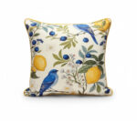 کوسن-لیمویی-با-پرنده-آبی