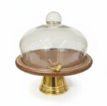 کیک-خوری-پایه-فلزی-طلایی-و-بدنه-چوبی-و-درب-شیشه-ای-طرح-گنجشک-بزرگ-(1)