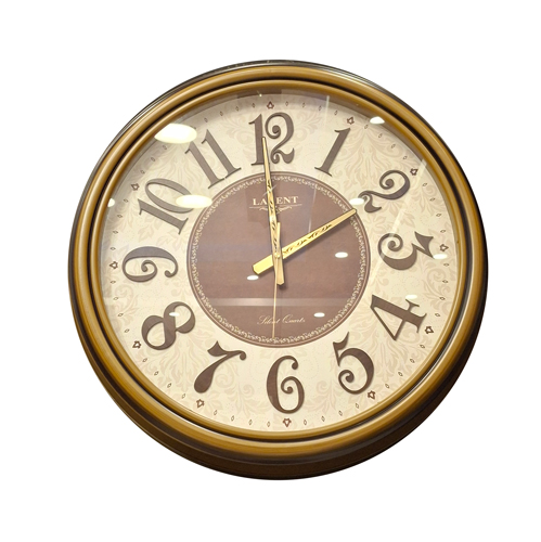ساعت-دیواری-لارنت-قهوه-ای-روشن-قطر-60