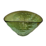 ظرف-پذیرایی-شیشه‌ای-سبز-گود-طرح-ارگانیک-30--سانتی