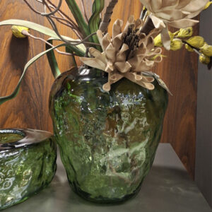 گلدان-شیشه-ای-شفاف-دستساز-سبز-مدل-یاقوت-موجی-.N