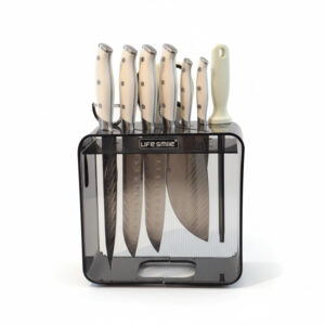 ست-چاقو-آشپزخانه-لایف-اسمایل-استند-دار-سفید-مرمری-با-تیغه-استیل-(1)