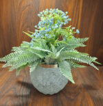 گلدان-دکوری-کوچک-طرح-سنگی-سفید-2