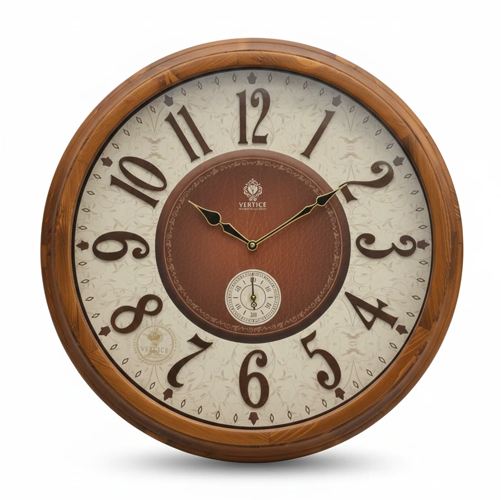 ساعت دیواری تک موتور ورتیک 60 سانتی .N