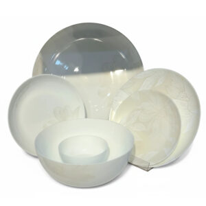 سرویس-غذاخوری-۶-نفره-آرکوپال-لومینارک-۲۶-پارچه-طرح-گل‌-آنتی‌شوک-کد-256