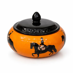شکلات-خوری-و-آجیل-خوری-بزرگ-درب-دار-نارنجی-طرح-هرمس