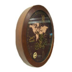 ساعت-دیواری-چرخ‌دنده‌ای-شوبرت-قطر-۷۰-قهوه‌ای-طرح-نقشه-جهان-با-موتور-بی‌صدا-2