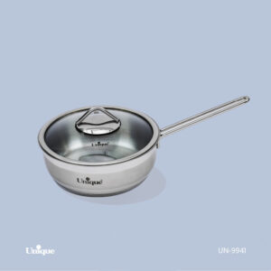 یونیک-تابه-استیل-درب-دار-تک-دسته-سایز-20-مدل-9941