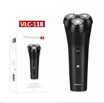 والوروس ماشین اصلاح سه تیغ پرقدرت،ضدآب،باطری لیتیوم VL-118